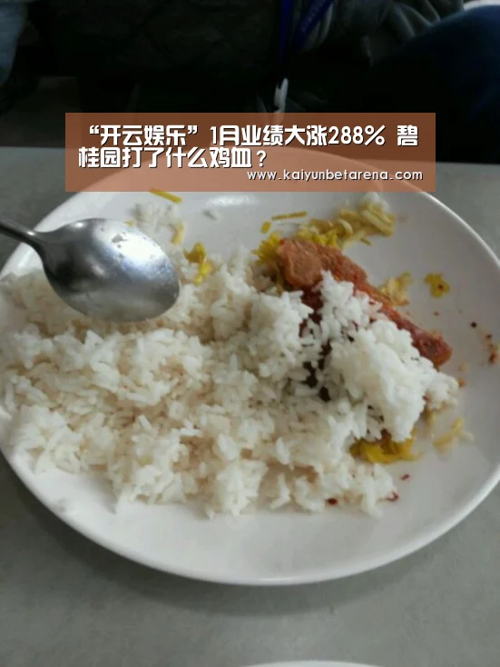 “开云娱乐”1月业绩大涨288% 碧桂园打了什么鸡血?(图1) 开云在线