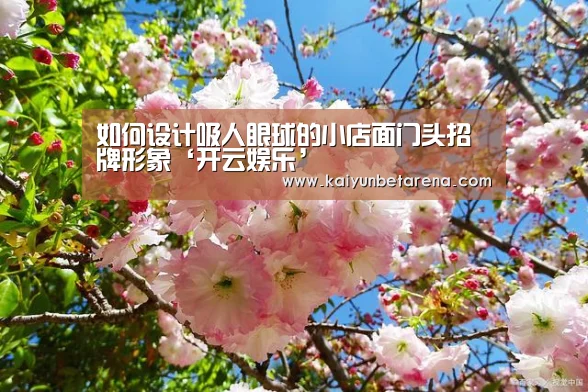 如何设计吸人眼球的小店面门头招牌形象‘开云娱乐’(图2) 开云真人