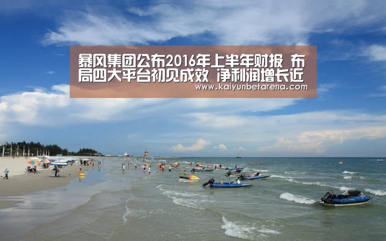 暴风集团公布2016年上半年财报 布局四大平台初见成效 净利润增长近2倍:开云官网(图1) 开云官网
